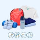 Pacchetto per materiale sportivo